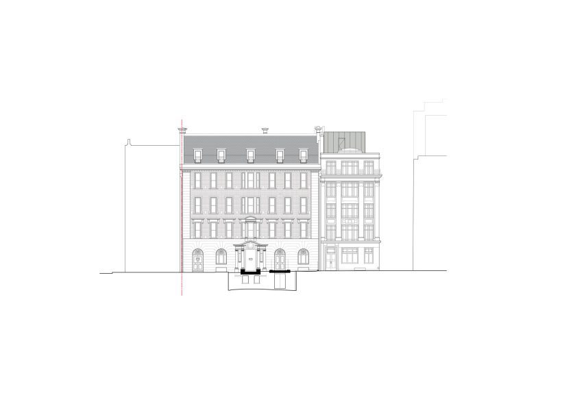 Elevation of Otherwander Soho by SODA