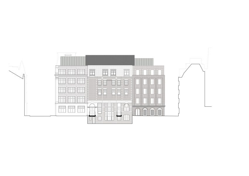 Elevation of Otherwander Soho by SODA