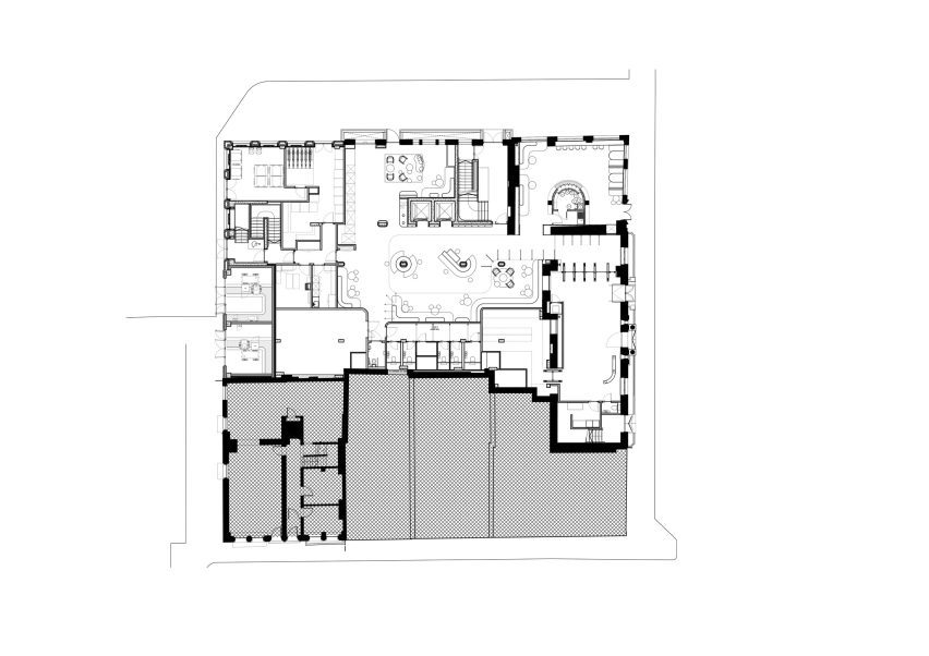 Floor plan of Otherwander Soho by SODA