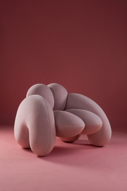 Peaches chair by Lara Bohinc