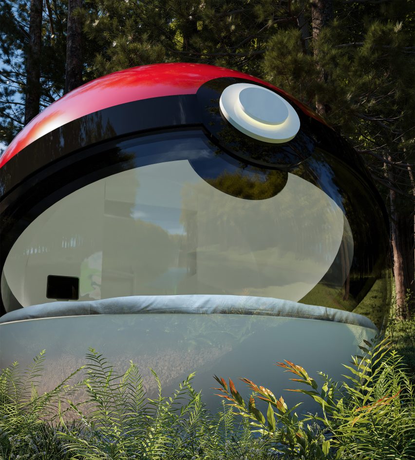 Poké Ball-Themed Hotel by Not A Hotel
