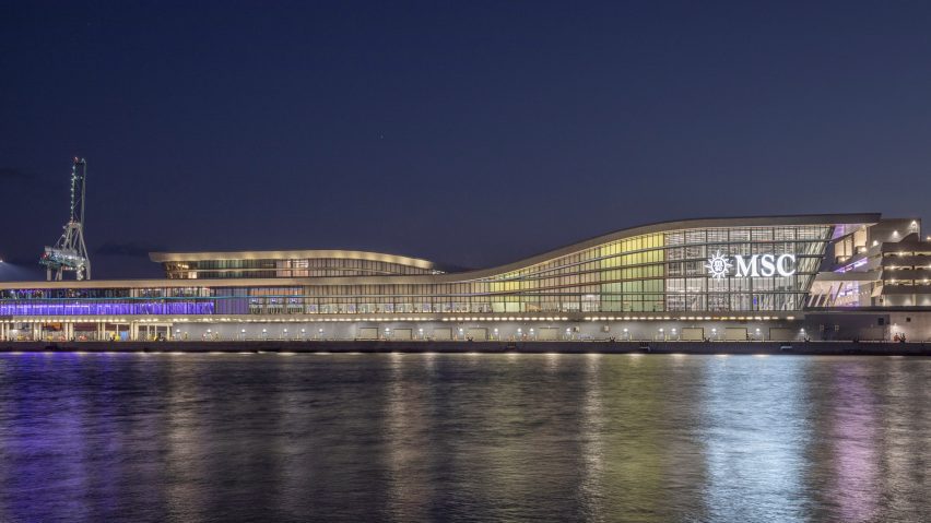 Port Miami cruise terminal by Arquitectonica