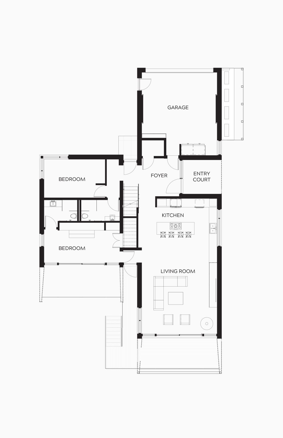 RHAD Architects Two Bay House