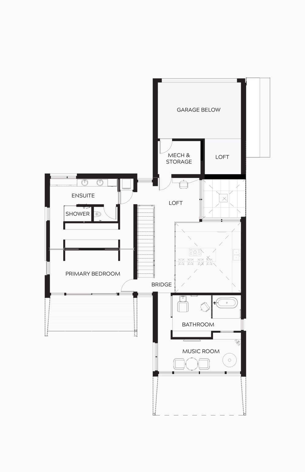 RHAD Architects Two Bay House