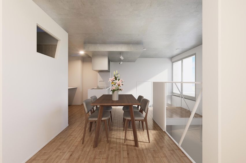 Shin Nakano Trapezoidal by Ryuichi Sasaki Architecture
