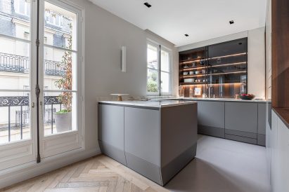 The Santos plinth drawer