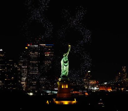 Studio Drift drone 9/11