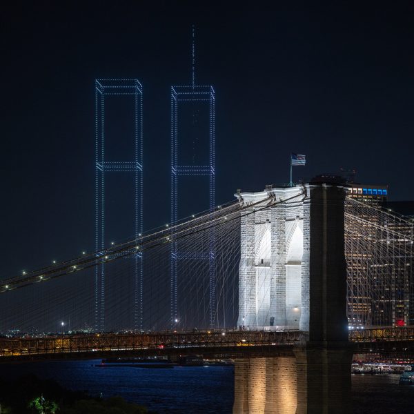 Drift drones Twin Towers commemoration