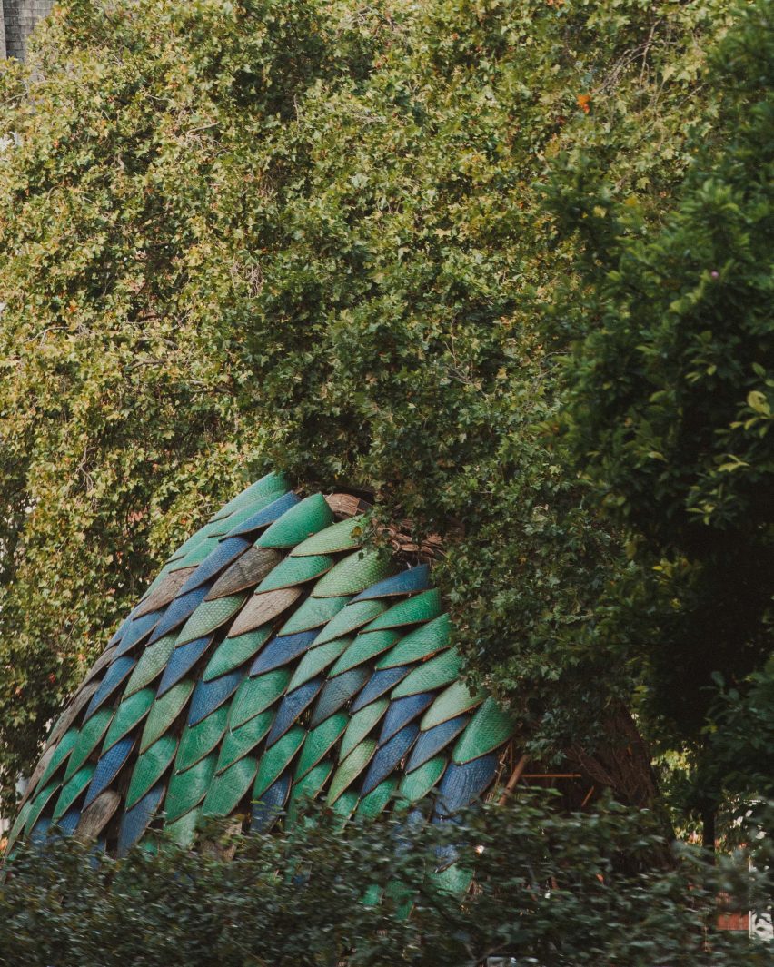 The Pangolin Shield pavilion at LDF