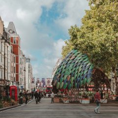 The Pangolin Shield pavilion at LDF
