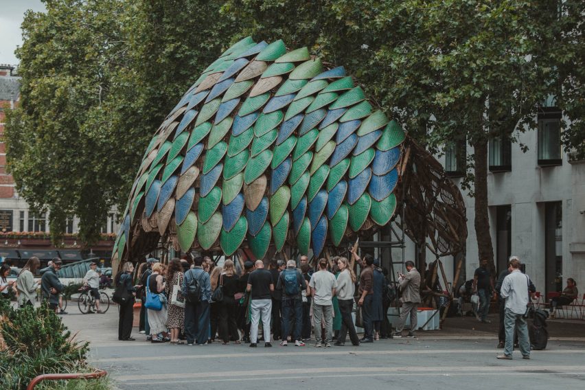 The Pangolin Shield pavilion at LDF