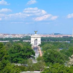Trump arch in Washington DC