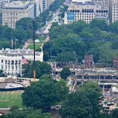 White House ballroom construction