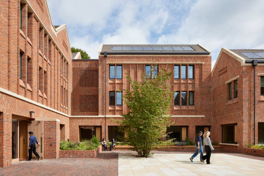 Winchester College boarding house by Stanton Williams