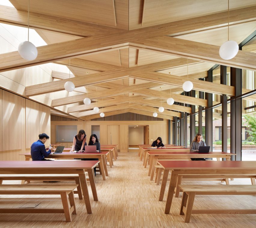 Winchester College boarding house by Stanton Williams