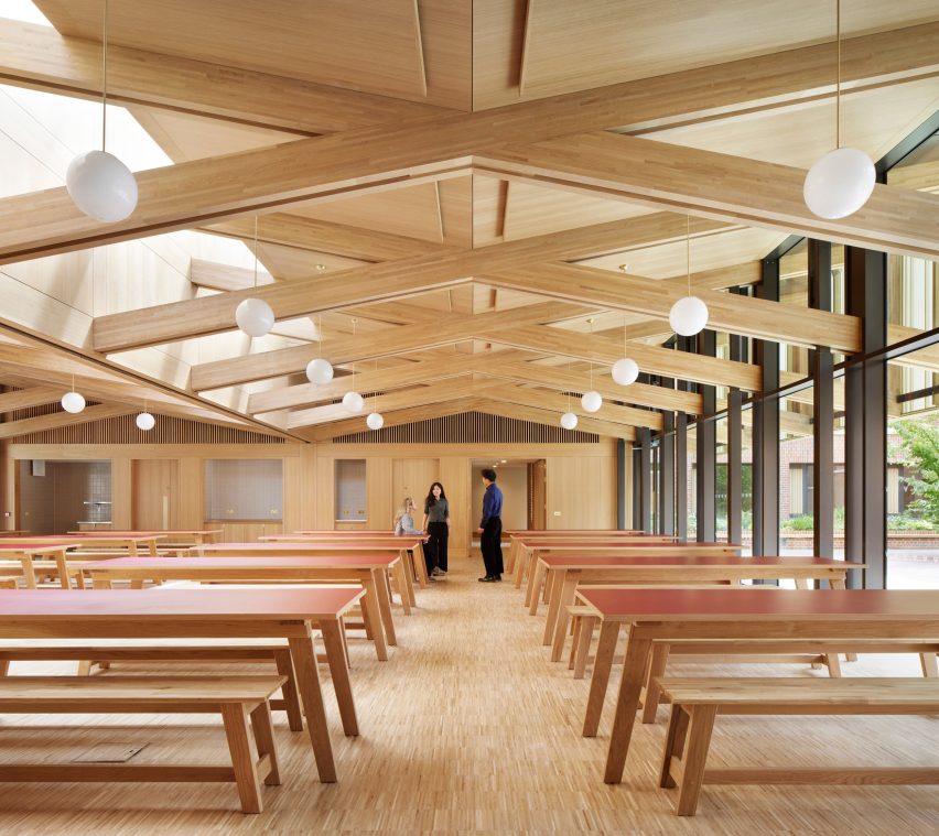 Winchester College boarding house by Stanton Williams