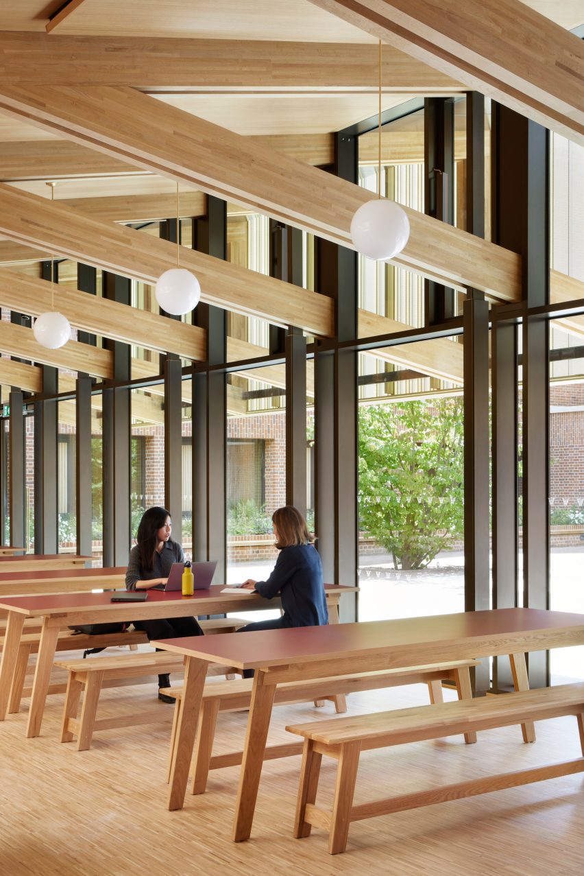 Winchester College boarding house by Stanton Williams