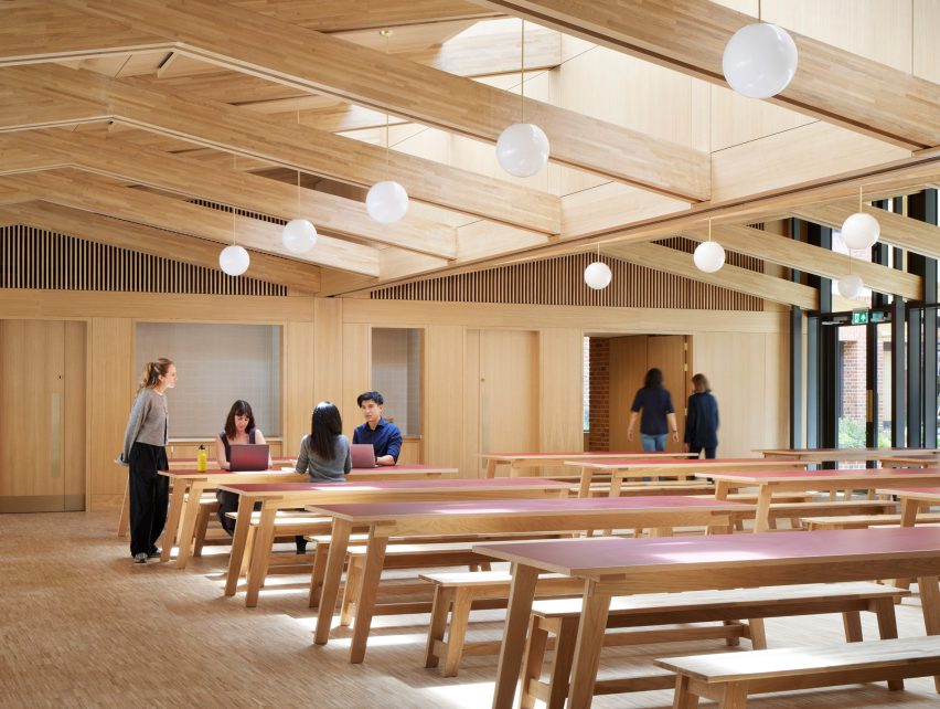 Winchester College boarding house by Stanton Williams