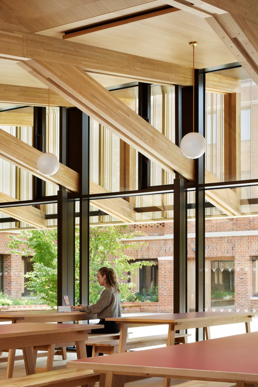 Winchester College boarding house by Stanton Williams