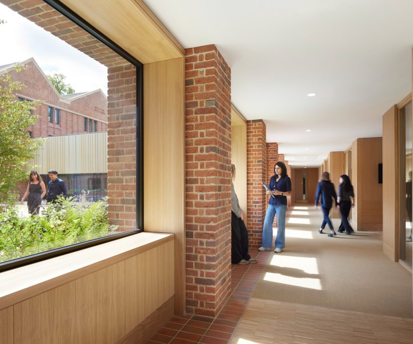 Winchester College boarding house by Stanton Williams