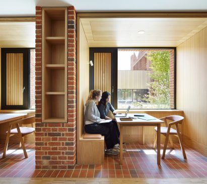 Winchester College boarding house by Stanton Williams