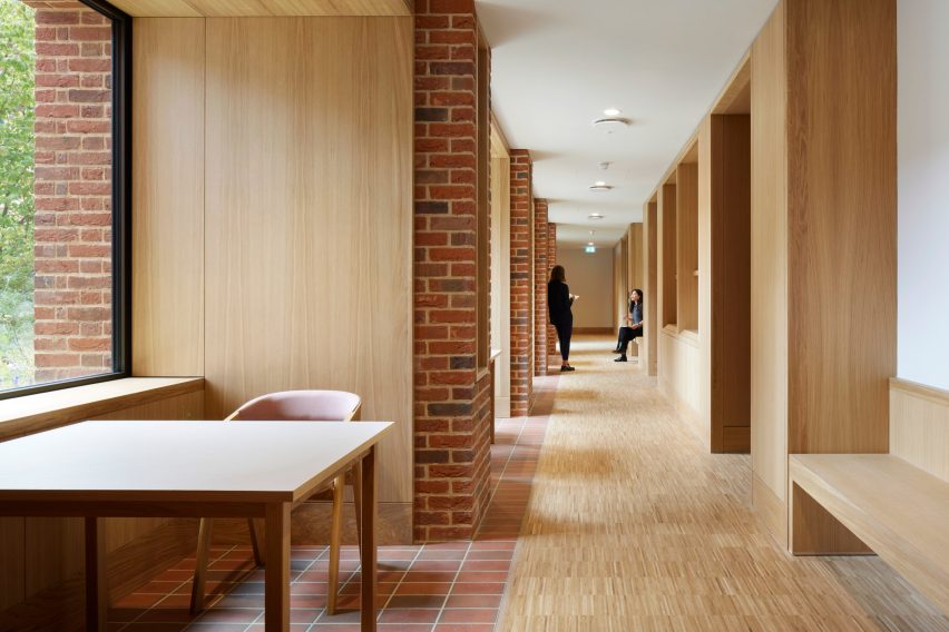 Winchester College boarding house by Stanton Williams