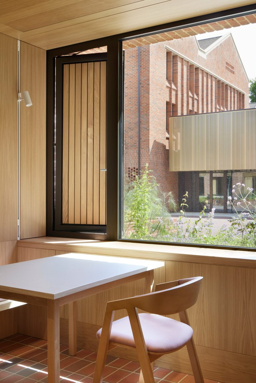 Winchester College boarding house by Stanton Williams