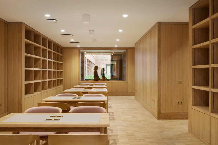 Winchester College boarding house by Stanton Williams