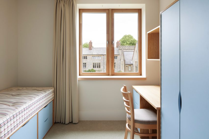Winchester College boarding house by Stanton Williams