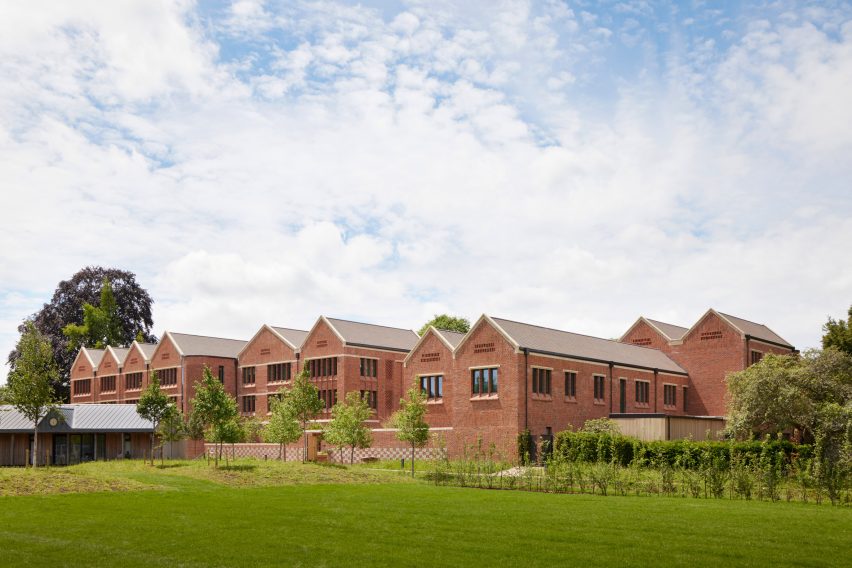 Winchester College boarding house by Stanton Williams