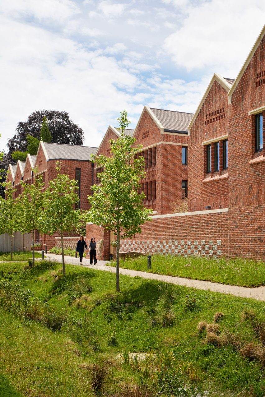 Winchester College boarding house by Stanton Williams