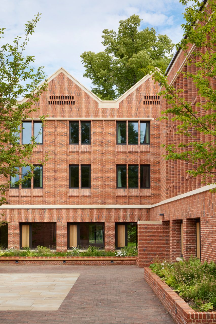 Winchester College boarding house by Stanton Williams