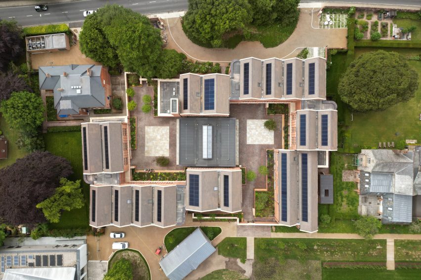 Winchester College boarding house by Stanton Williams