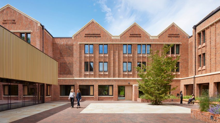 Winchester College boarding house by Stanton Williams