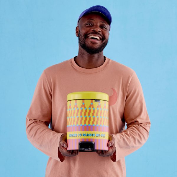 Yinka Ilori trash bins
