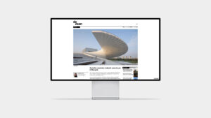 Dezeen website article on iMac