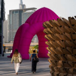 Photo of installation at Dubai Design Week