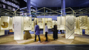 Photo of exhibition at Dubai Design Week