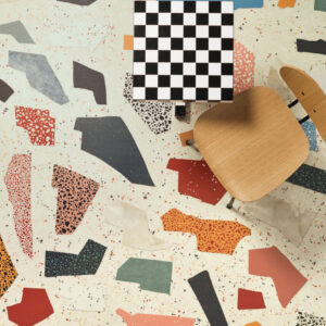 Patterned Forbo flooring