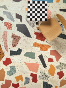 Patterned Forbo flooring