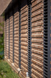 Glen-Gery's burgundy Western Series bricks