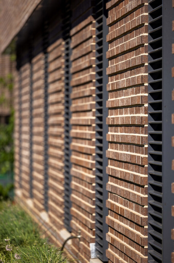 Glen-Gery's burgundy Western Series bricks