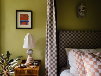 Henry Holland creates wallpaper and fabric collection with a “language developed through ceramics”