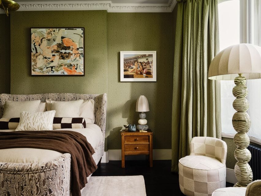 Sanderson collection featured in interior