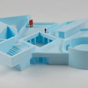 Photo of architectural model