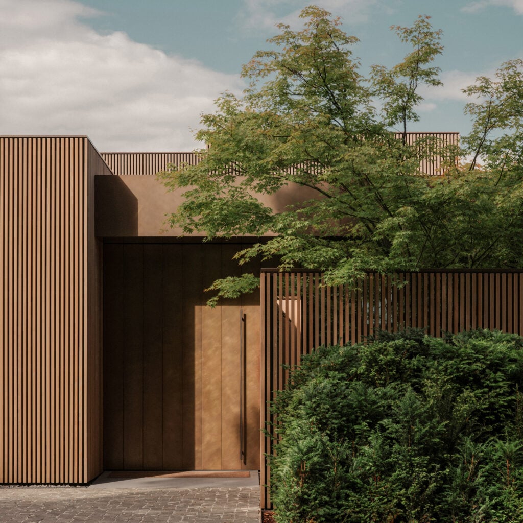Think Architecture's fragmented House on a Slope overlooks Lake Zurich