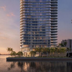 Adrian Smith + Gordon Gill Architecture designs “fluid” skyscraper Lilli for Miami waterfront