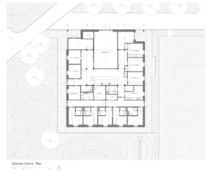 Plan of Allardice Centre by Page\Park