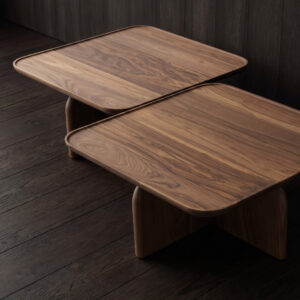 Wooden tables