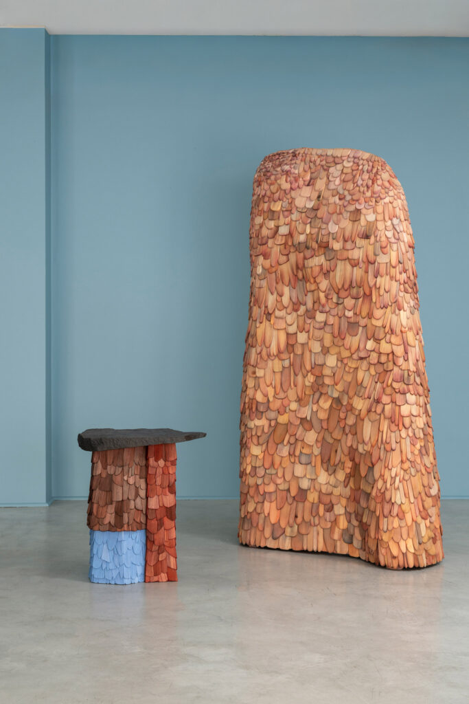 Furniture made from shingles